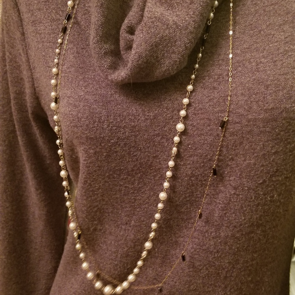 Silver plated necklace